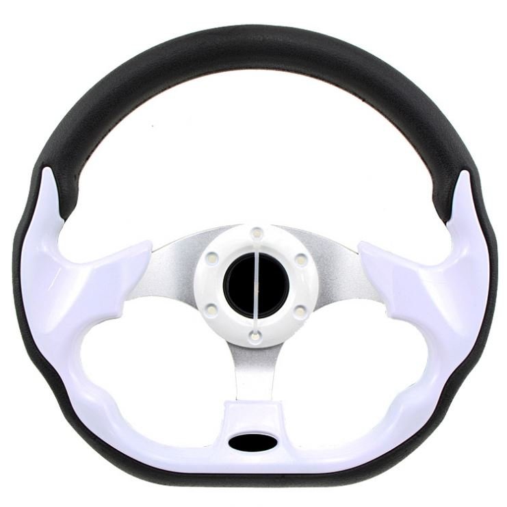 Factory Direct Sales Car Steering Wheel Competitive Racing Car PU Modified 13-inch Racing Car Steering Wheel