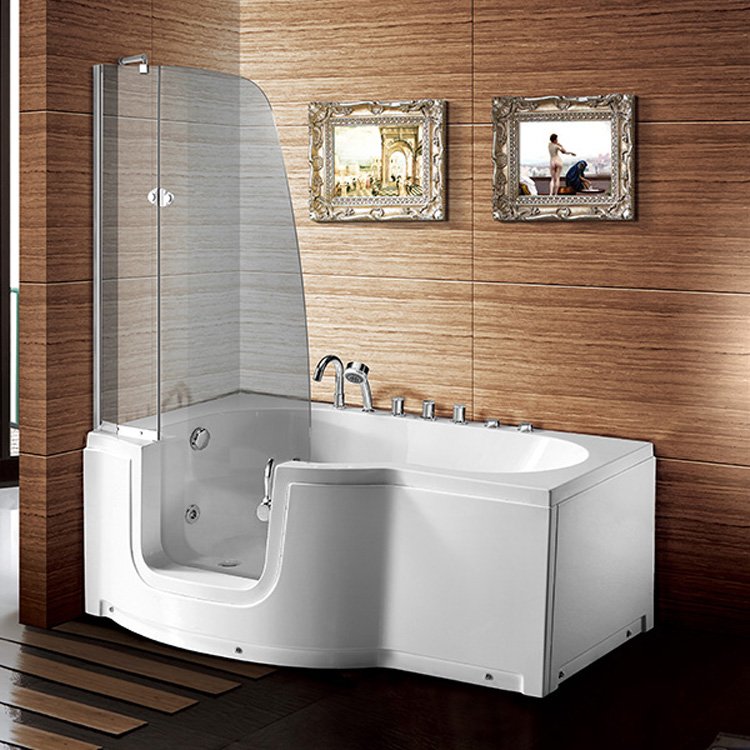 Wholesale Acrylic whirlpool Spa Hot Tub Massage Bathtub for Old People and Disabled People