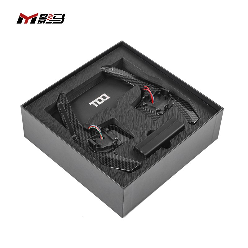 Carbon Fiber Paddle Shifters For Volkswagen Vw Golf R Led Smart Paddle Shift Extension Shifter