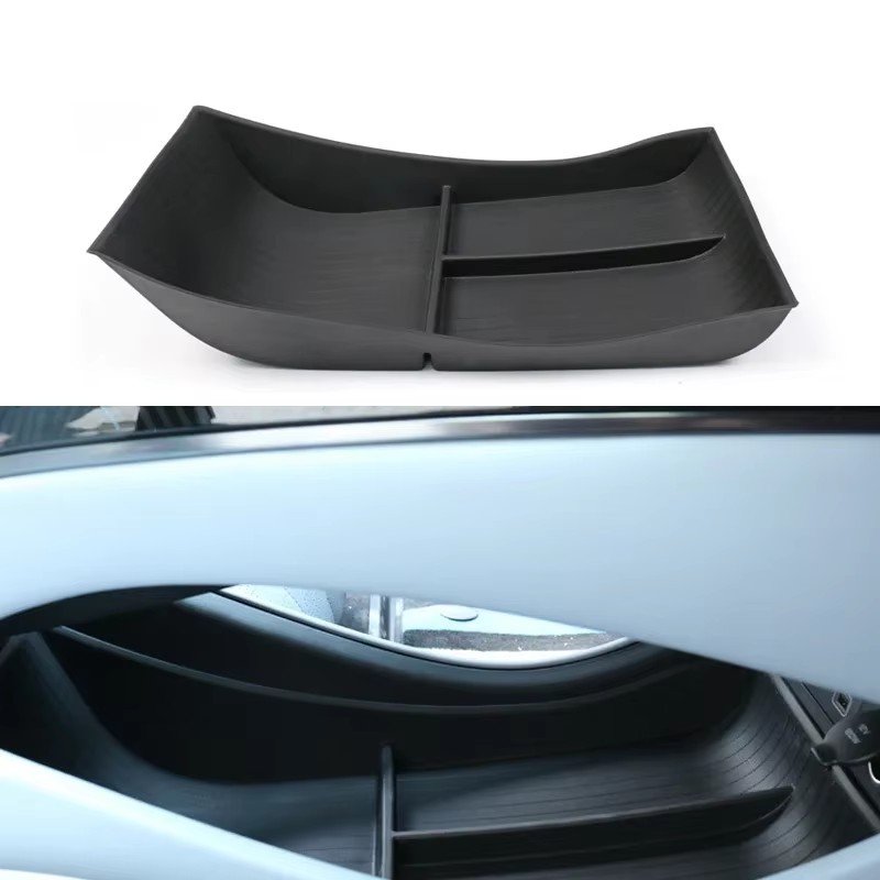 Factory Price Automotive Center Console Lower Organizer Tray TPE Armrest Insert Storage Box for Byd Seal Accessories