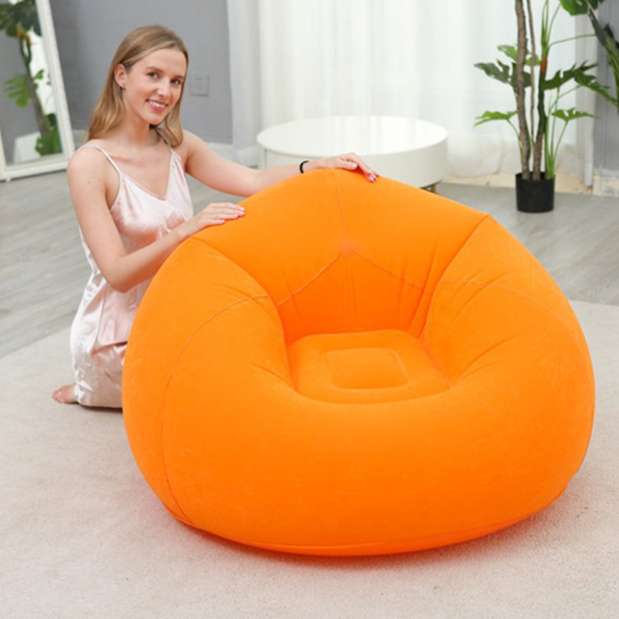 IStapromo Gifts Inflatable Outdoor Flocking Sofa Chair Indoor Single Chair Is Suitable for Students and Adults Colorful Chair