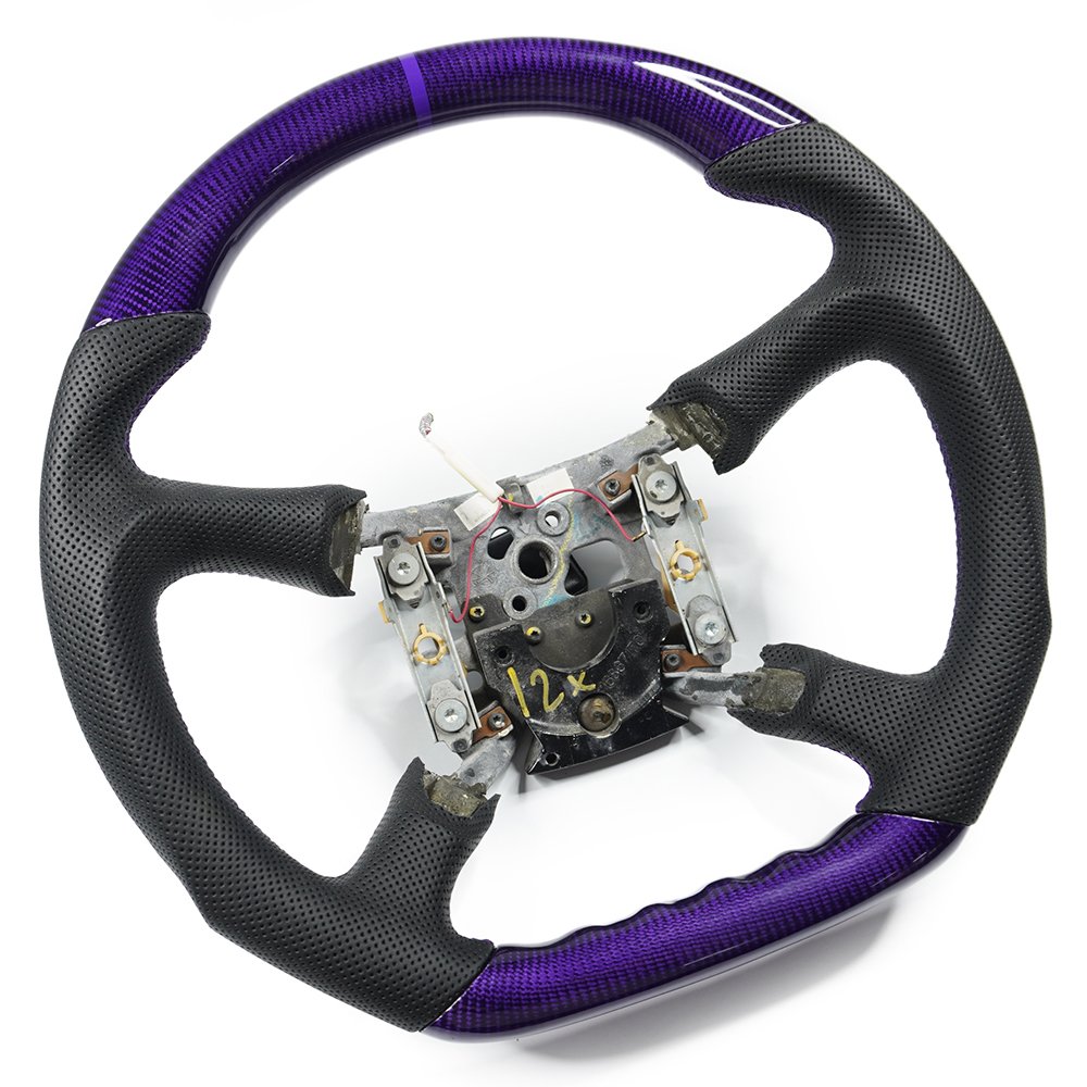 custom carbon fiber steering wheel for Chevrolet Silverado GMC/acadia/yukon/canyon/sierra/leather steering wheel