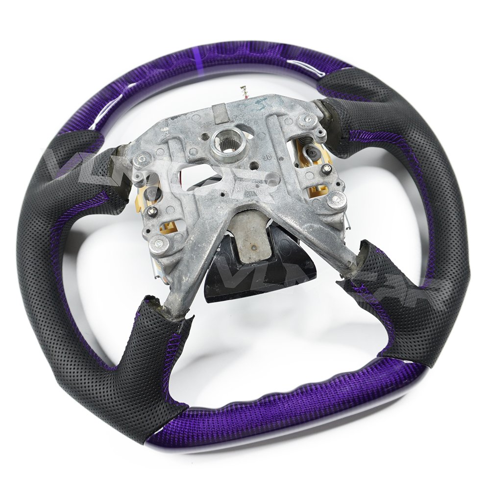 custom carbon fiber steering wheel for Chevrolet Silverado GMC/acadia/yukon/canyon/sierra/leather steering wheel