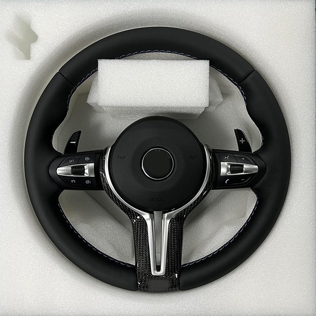 Factory wholesale price be delicately made Leather car Steering Wheel m performance For BMW F30 F31 F34 F35 F80 M3