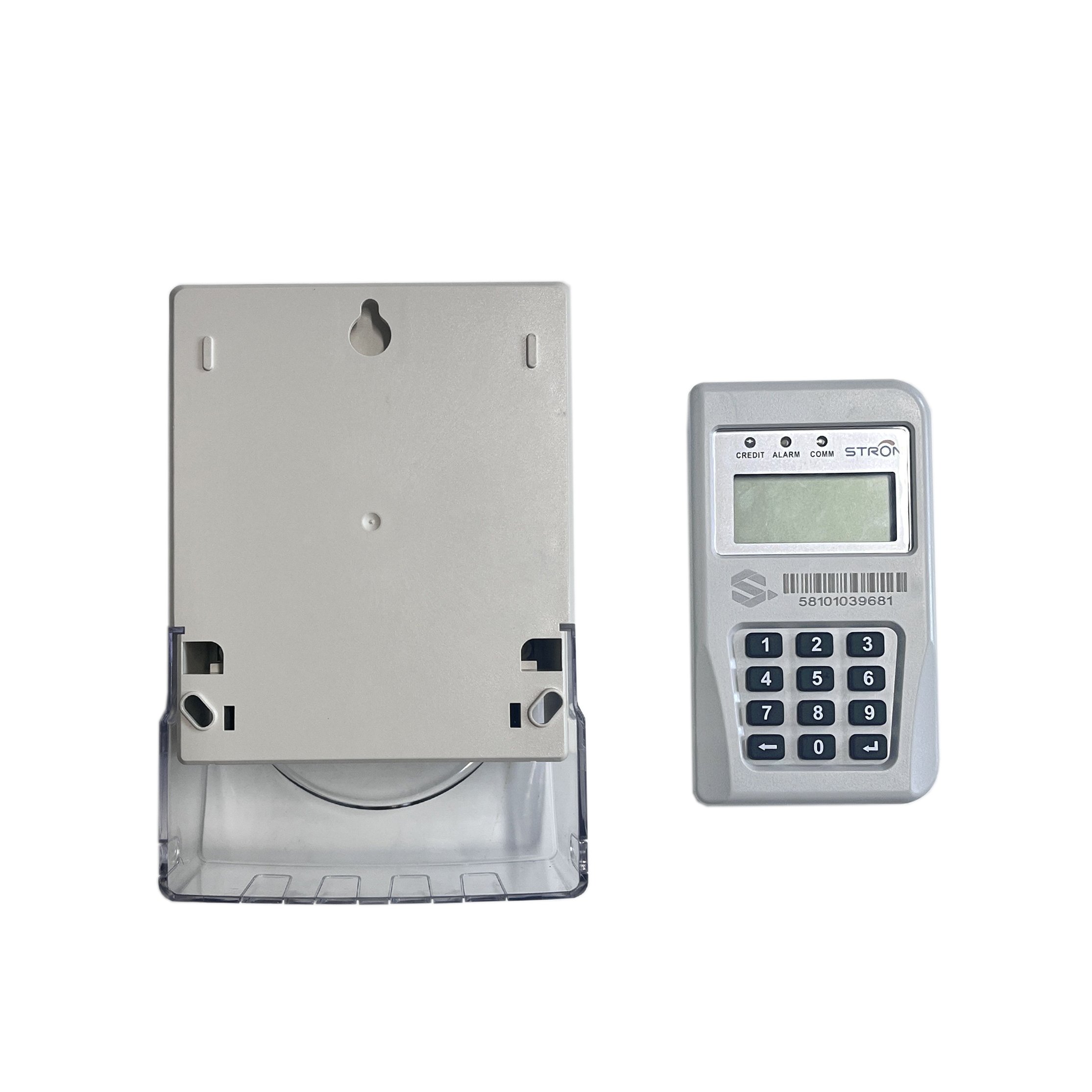 2024 Single Phase STS Keypad Smart Prepaid Electric Energy Meter With Rs485 With CIU