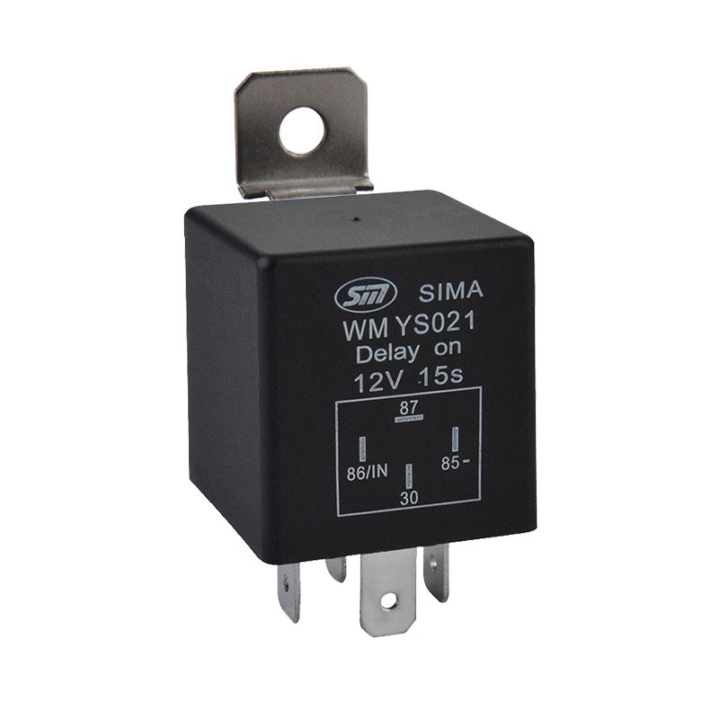 12 Volt Automotive Timer Delay Relay 24v Dc Relay 12v NO 4 Pin Delay Off/on Switch Relay 30*30*30 WM YS021