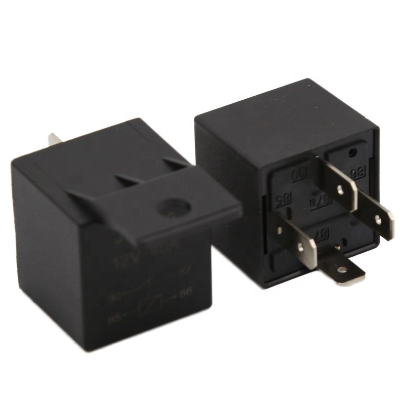 Factory Supply Min Electrical PCB Car Relay JD1912 JD1914 JD2912 JD2914 4Pin 5Pin 30A 40A 12V 24V for Automotive Motor