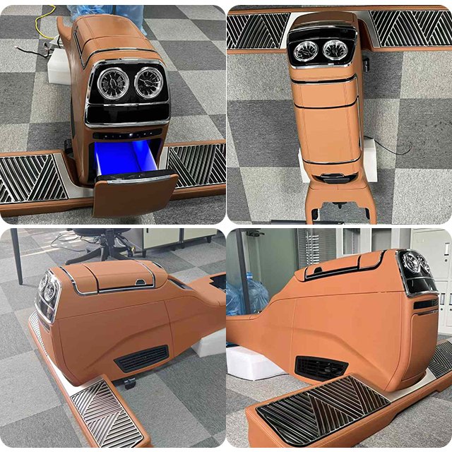 Applicable ToBenzz Vito V-class V300 V260 V250 Viano Touch Drawer Style Armrest Box Compressor Refrigerator Interior Storage Box