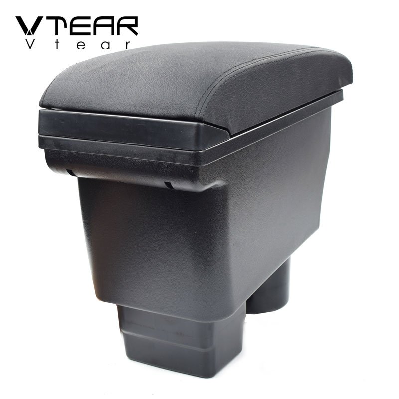 Vtear Auto Armrest Centre Console Storage Box Arm Rest Pad Car-Styling Decoration Interior Accessories for Mazda 2/Mazda2/Demio