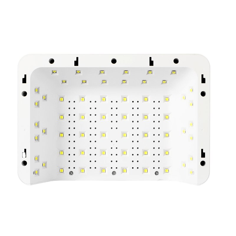 New Arrival Professional T8 Nail Dryer with UV Led Nail Lamp 2 in 1 Manicure Armrest Pillow Stand 72W with 60 BEADS