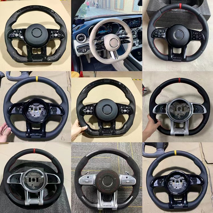 Carbon Fiber Interior Accessories car steering wheel accessories car steering wheel for 5 series new model carbon fiber steering