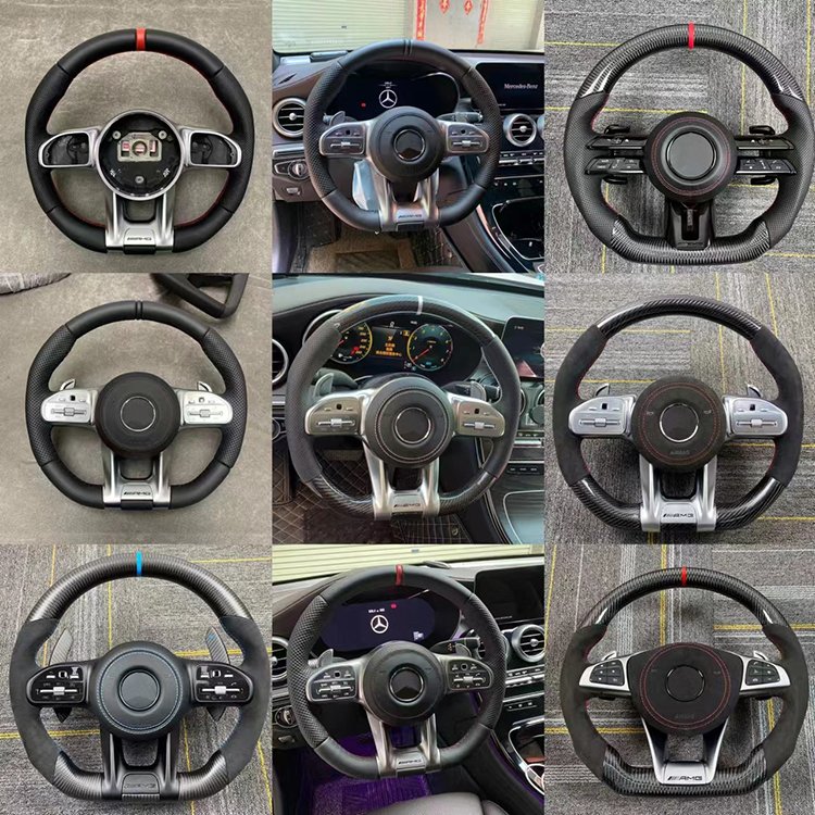 Carbon Fiber Interior Accessories car steering wheel accessories car steering wheel for 5 series new model carbon fiber steering