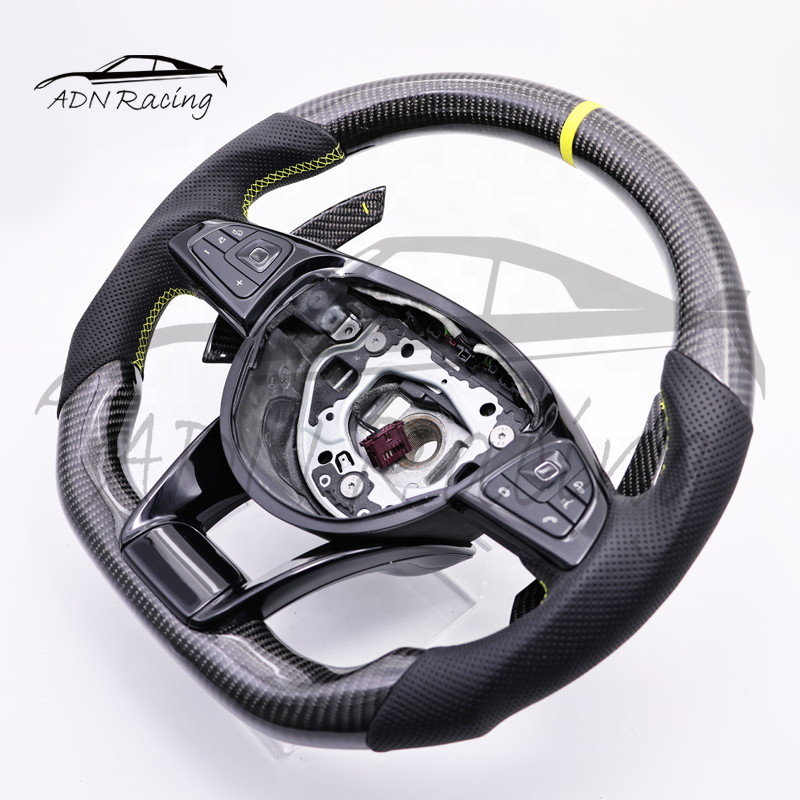 Custom Carbon Fiber Steering Wheel For Mercedes-Benz C-class CLA GLA W205 W117 W176