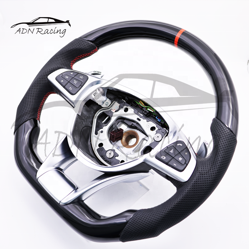 Custom Carbon Fiber Steering Wheel For Mercedes-Benz C-class CLA GLA W205 W117 W176