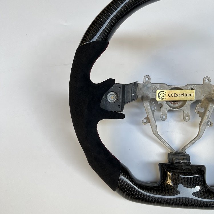 Factory Hot Sale Modify Car Steering Wheel High Quality For Subaru STI WRX Forester 2008-2014 Real Carbon Fiber Steering Wheel