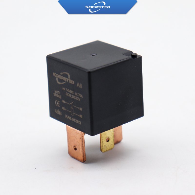 KA8 Series 70A/80A Mini Automotive Relay High Quality 12V/24V Car Factory Standard Relay New Condition for Autos