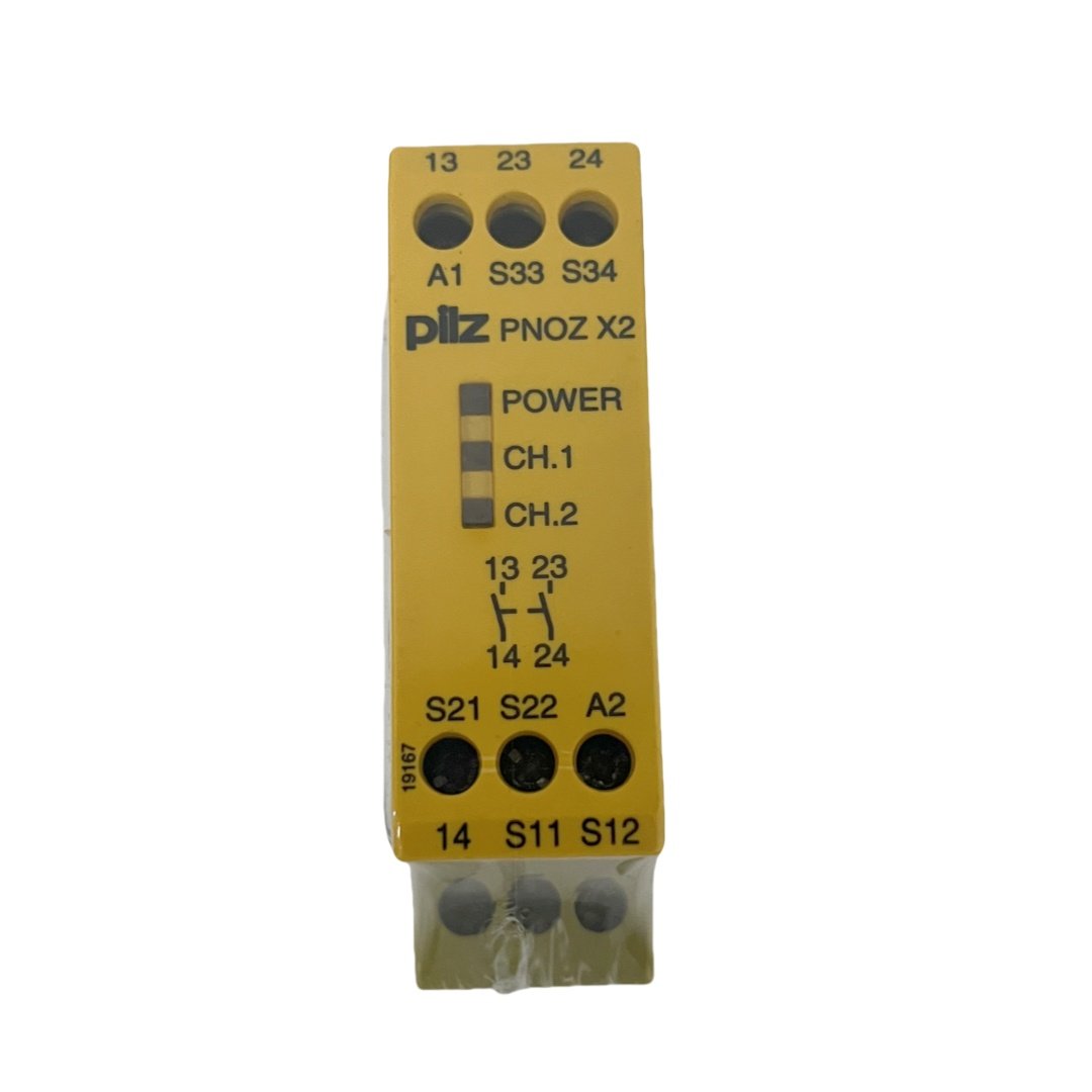 Original New PILZ 774303 Safety Relay PNOZ X2 24VAC/DC 2n/o in Stock