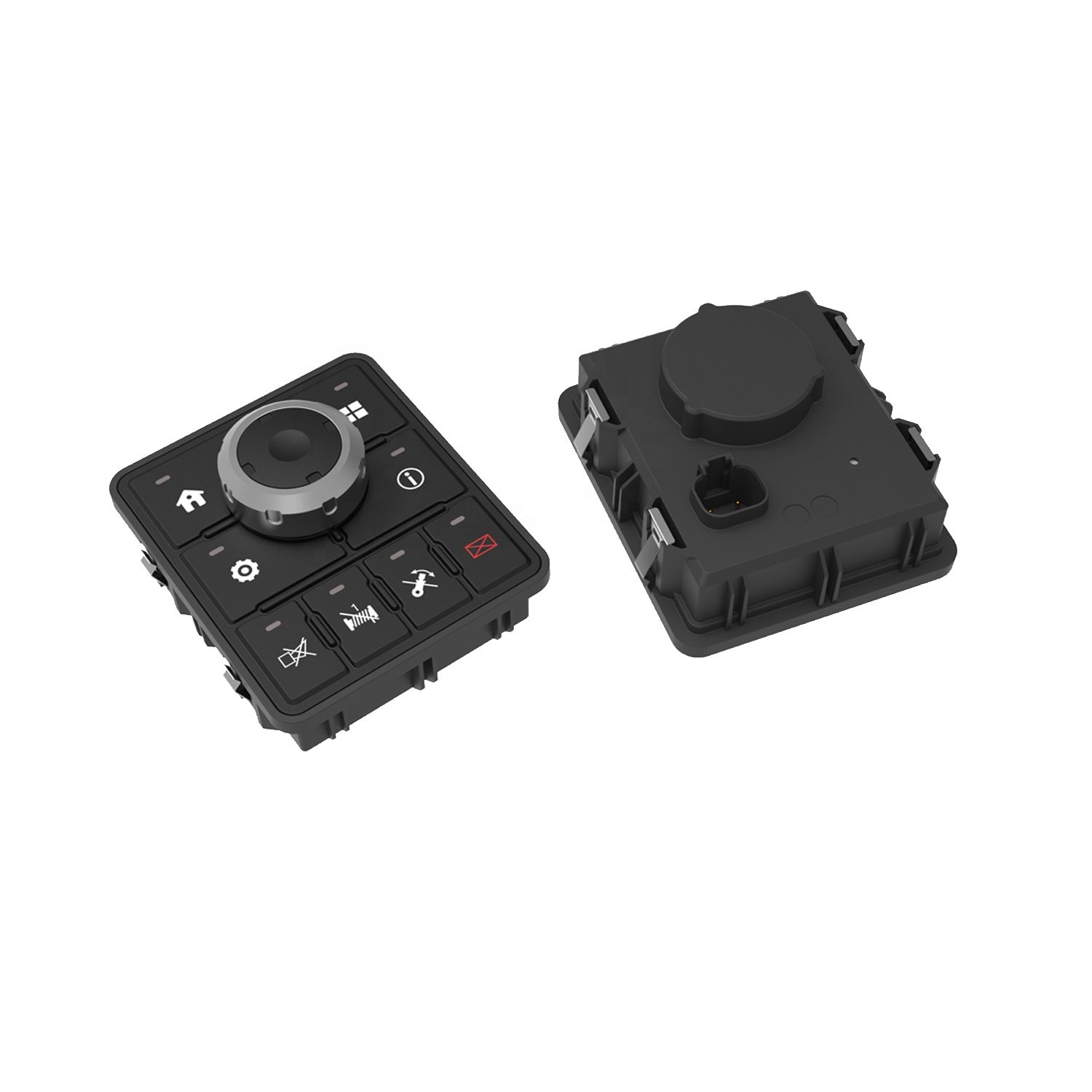 Silicone Button Gear Switch Panel Automotive Electronic Keypad Construction Machinery CAN Bus Keypad