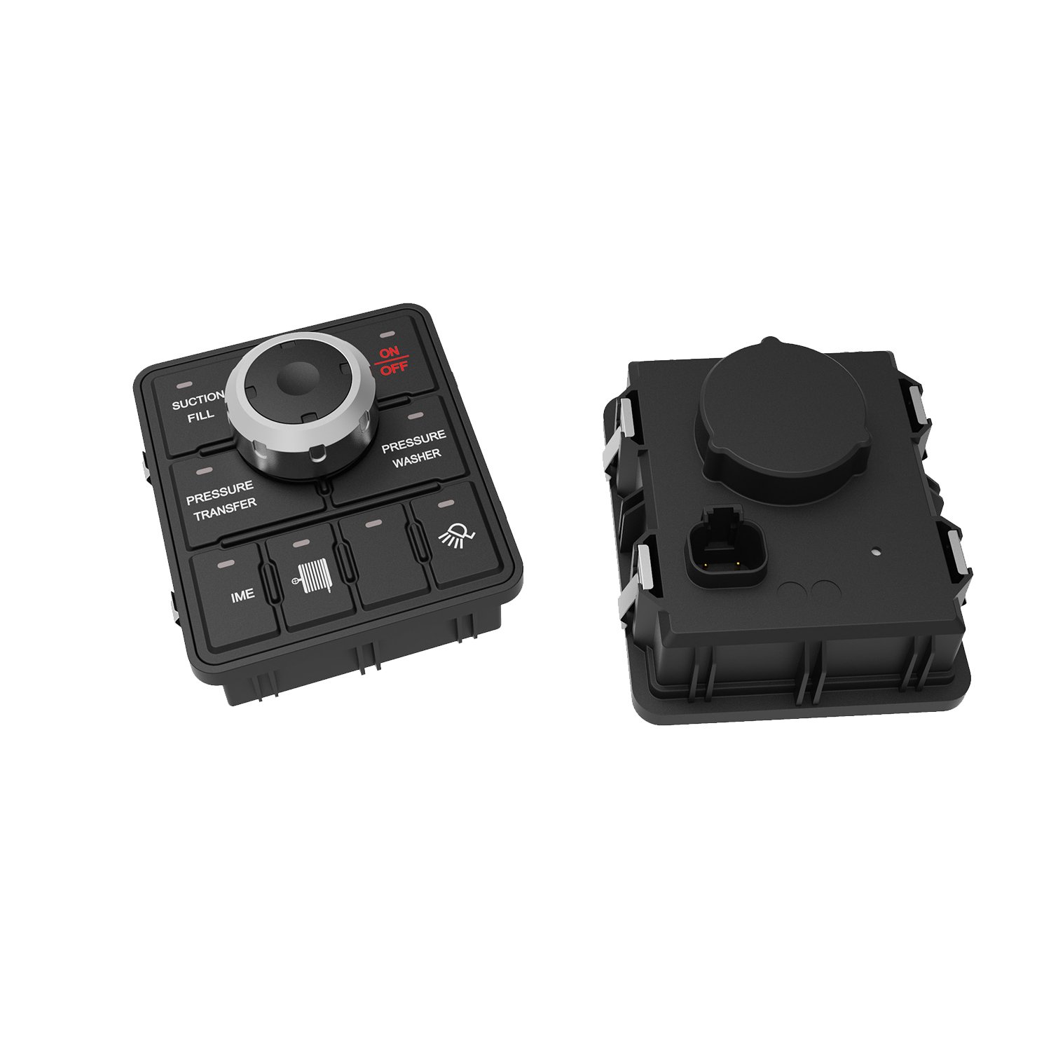 Silicone Button Gear Switch Panel Automotive Electronic Keypad Construction Machinery CAN Bus Keypad