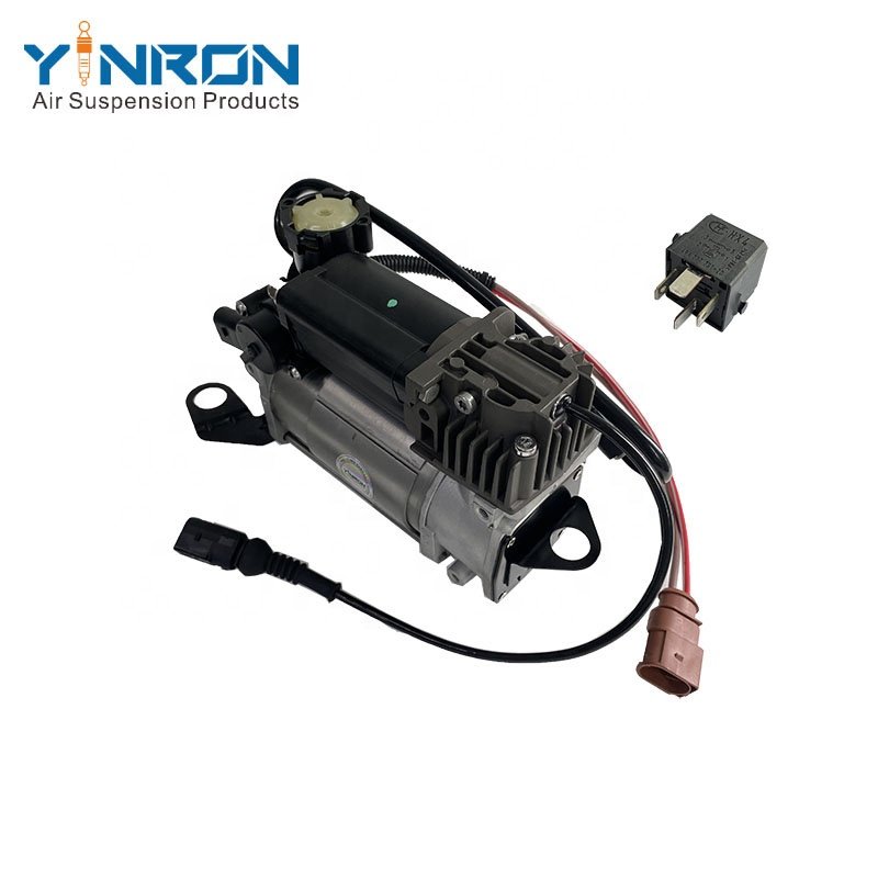 Air Supply Unit with Original Relay Pneumatic Compressor Pump for Audi A6C6 4F0616006A 4F0616007