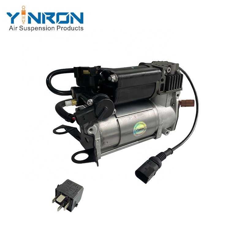 Air Supply Unit with Original Relay Pneumatic Compressor Pump for Audi A6C6 4F0616006A 4F0616007