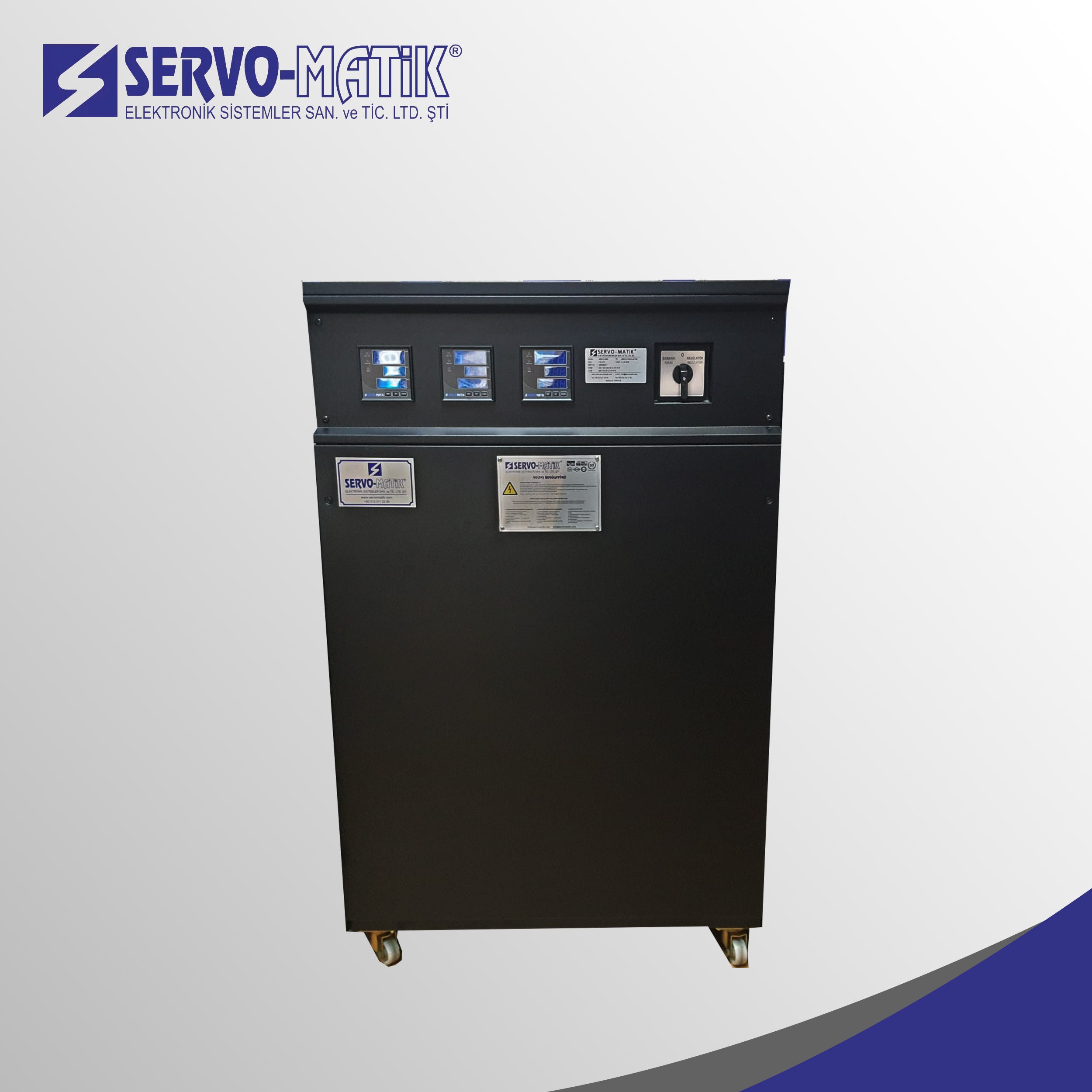 SERVO-MATIK Servo Voltage Regulator 120KVA - 200KVA SERVO-REG Three Phase Input-Three Phase Output