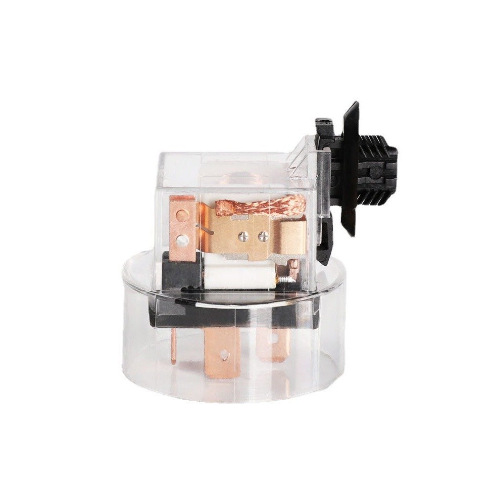 CHSKY Waterproof Automotive Relay Transparent 12V 40A 4P/5PRound Case Double Contact Relay
