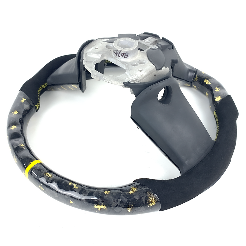 Customized carbon fiber steering wheel for Ford Mustang 2008 2009 2010 2011 2012 2013