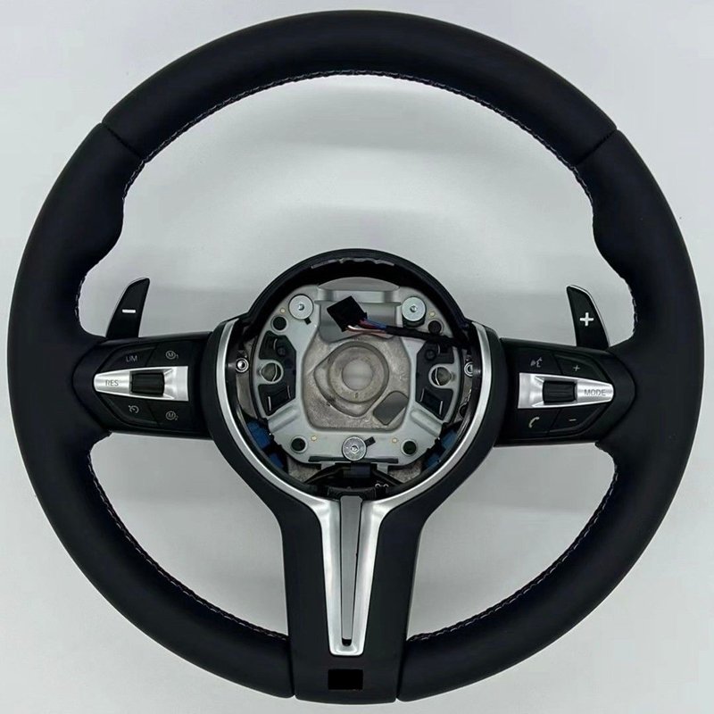 M Performance Leather Steering Wheel Fit for BMW F30 F32 F10 F20 F07 F01 E46 E60 E90 M3 M4 M5 M7 LED Carbon Fiber Steering Wheel