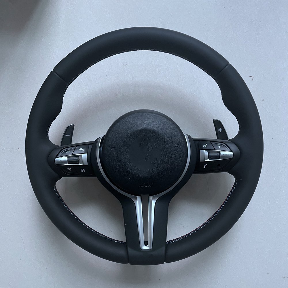 Car Steering Wheel With Paddle Shifter For BMW M Sport F-Chassis F80 F82 F87 F12 F13 F86 F33 M2 M3 M4 M5 M6 F85 X5 X6 F30