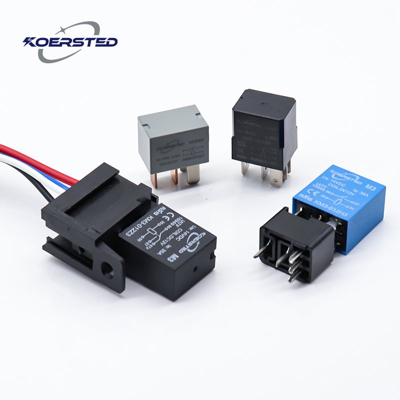 KKA-M3MM 20A Super Mini Auto Relay Micro Car Relay Substitute 90987-02027 156700-2870 New Condition 40A/30A Rated Car Motorcycle