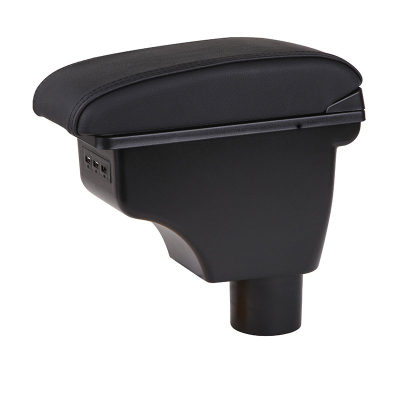 Seat Armrest Box Central Store Content Storage Box Products with USB LED