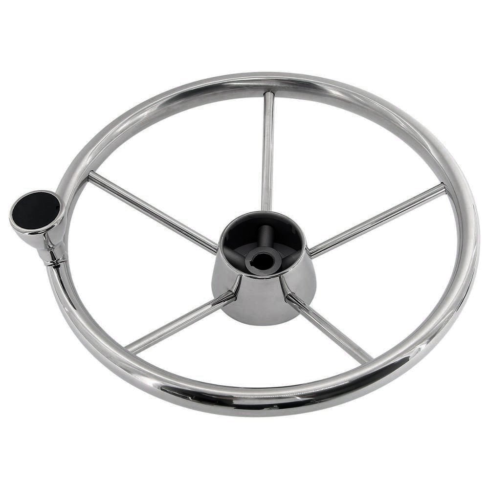 Wholesale High Quality Manufacturer 316 Stainless Steel Marine Boat Steering Wheel