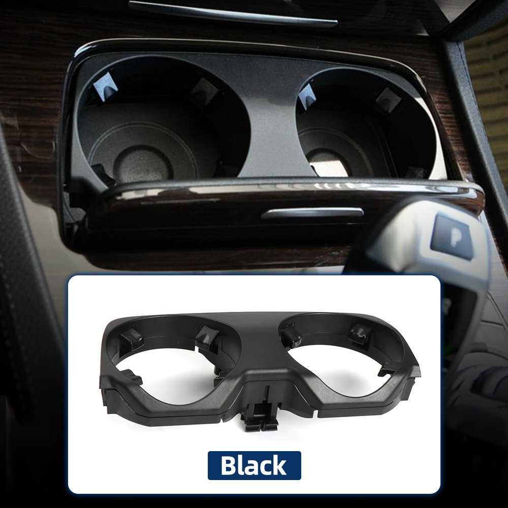 51169179820 Car Center Console Cup Holder Car Water Cup Drink Holder Outer Cover for BMW 7 Series F02 2008-2015
