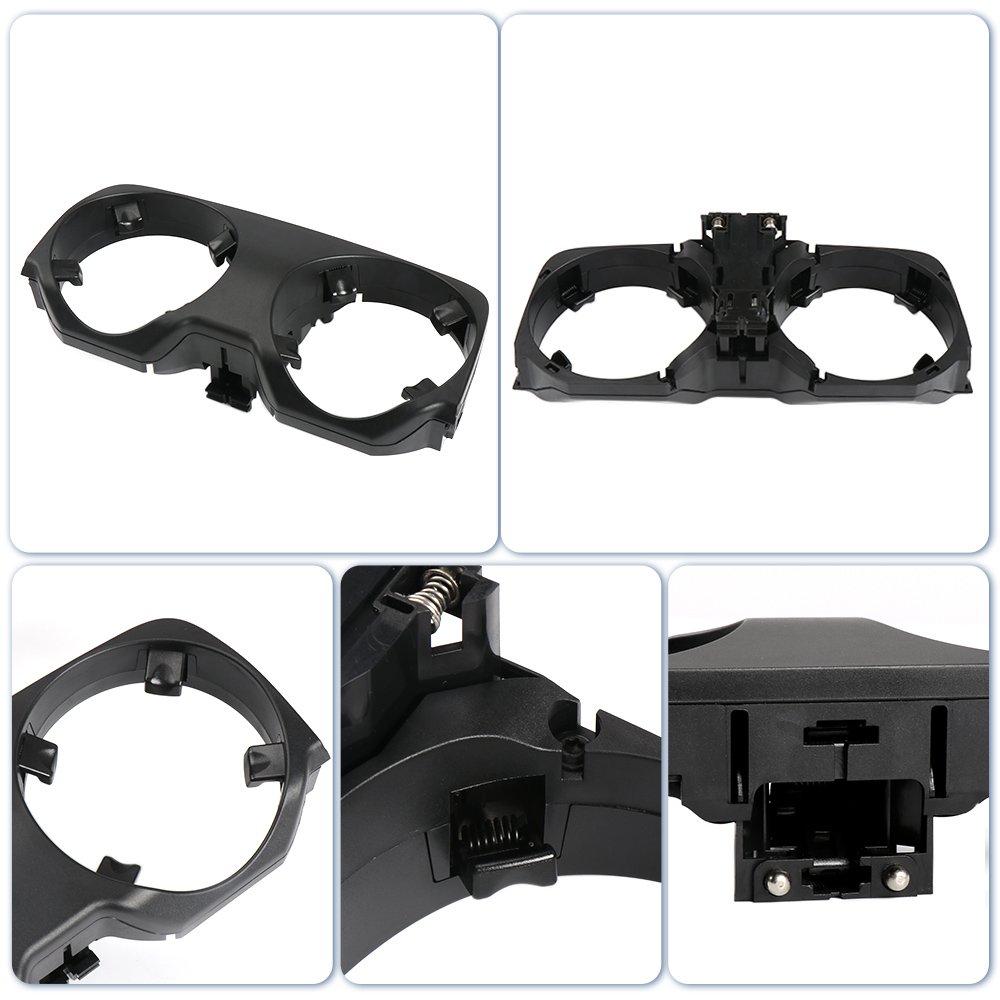 51169179820 Car Center Console Cup Holder Car Water Cup Drink Holder Outer Cover for BMW 7 Series F02 2008-2015