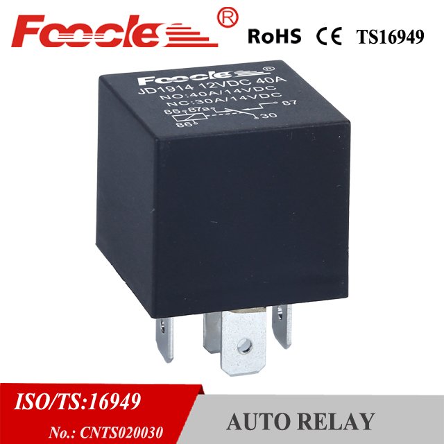 5 Terminals Auto Relay 12v 40a Wiring Diagram