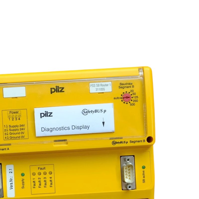 Original New Pilz 311055 PSS SB Router1 Miniature Safety Modules with Sealed Protection Voltage Relay Theory