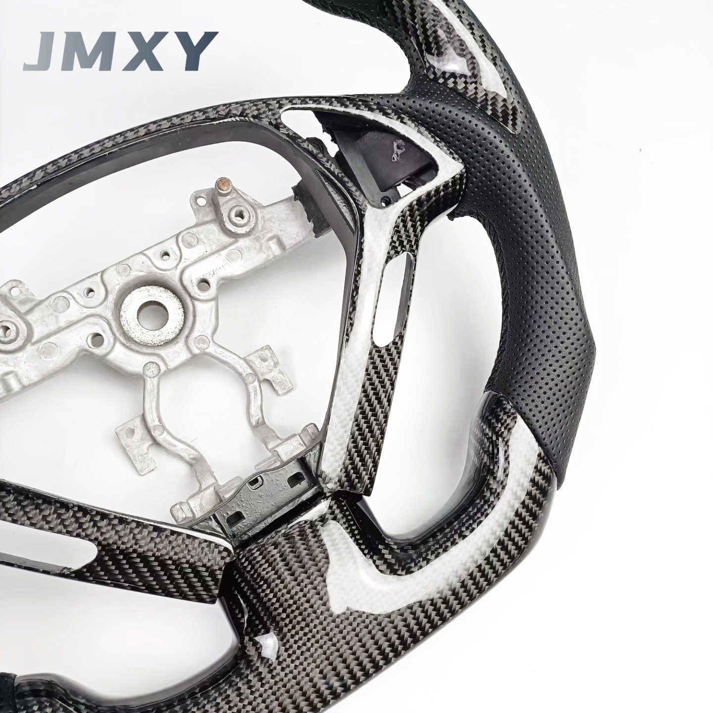 Custom Leather Carbon Fiber Steering Wheel for Infiniti G25 G35 G37 Premium Car Accessories