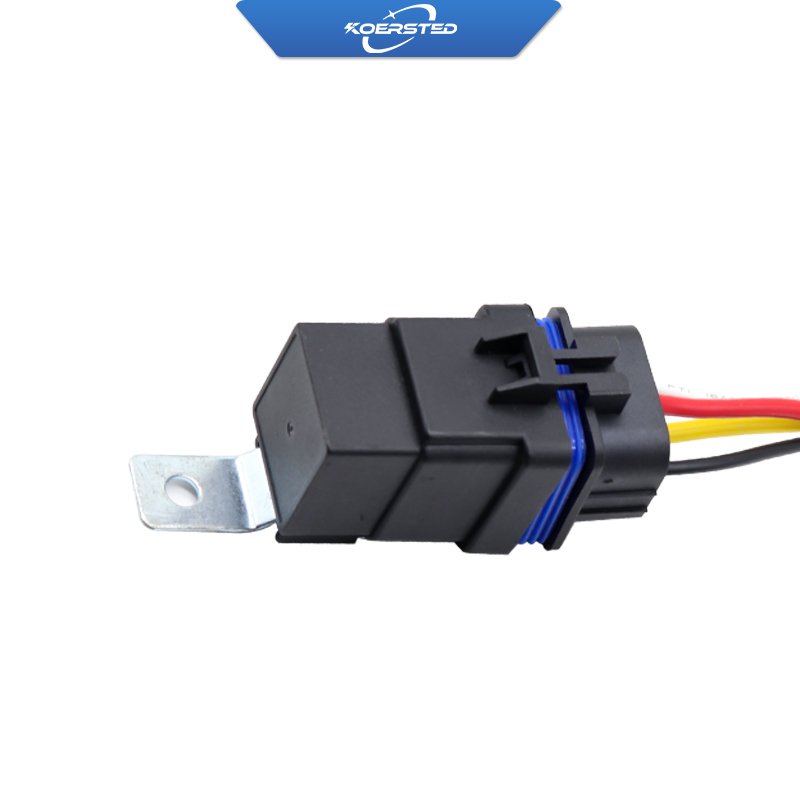 KKA-V4W Waterproof 12V/24V IP67 Car Relay Universal 40A Automotive Relay with 4pin/5pin & Socket Kit New Condition