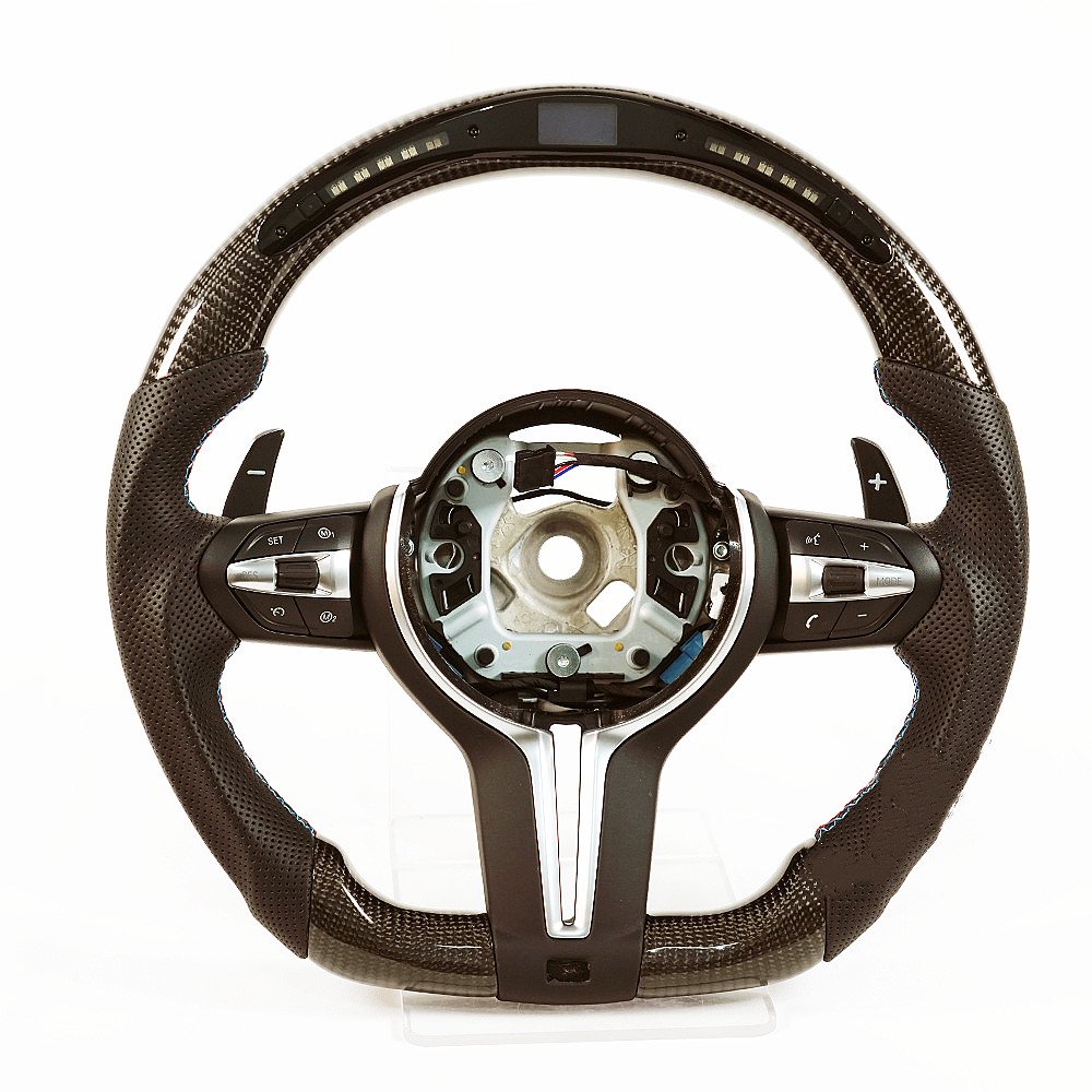 Suitable steering wheel for automobiles