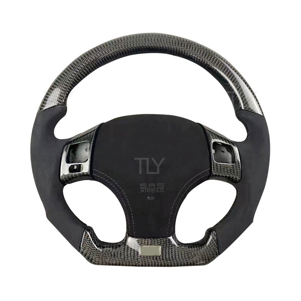 For Lexus Car Upgrade LX600 Series Toyota Forged Carbon Fiber Steering Wheels Perforated Leather