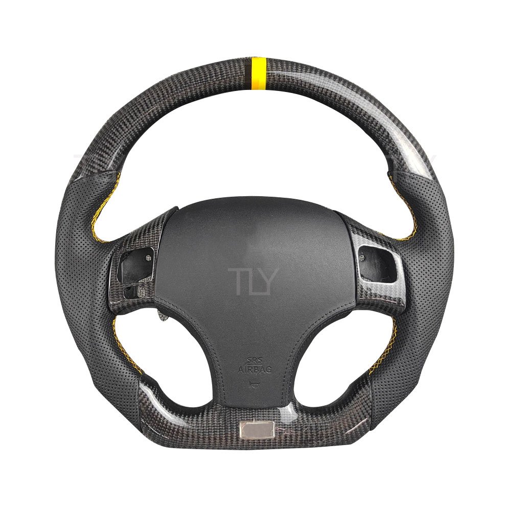 For Lexus Car Upgrade LX600 Series Toyota Forged Carbon Fiber Steering Wheels Perforated Leather