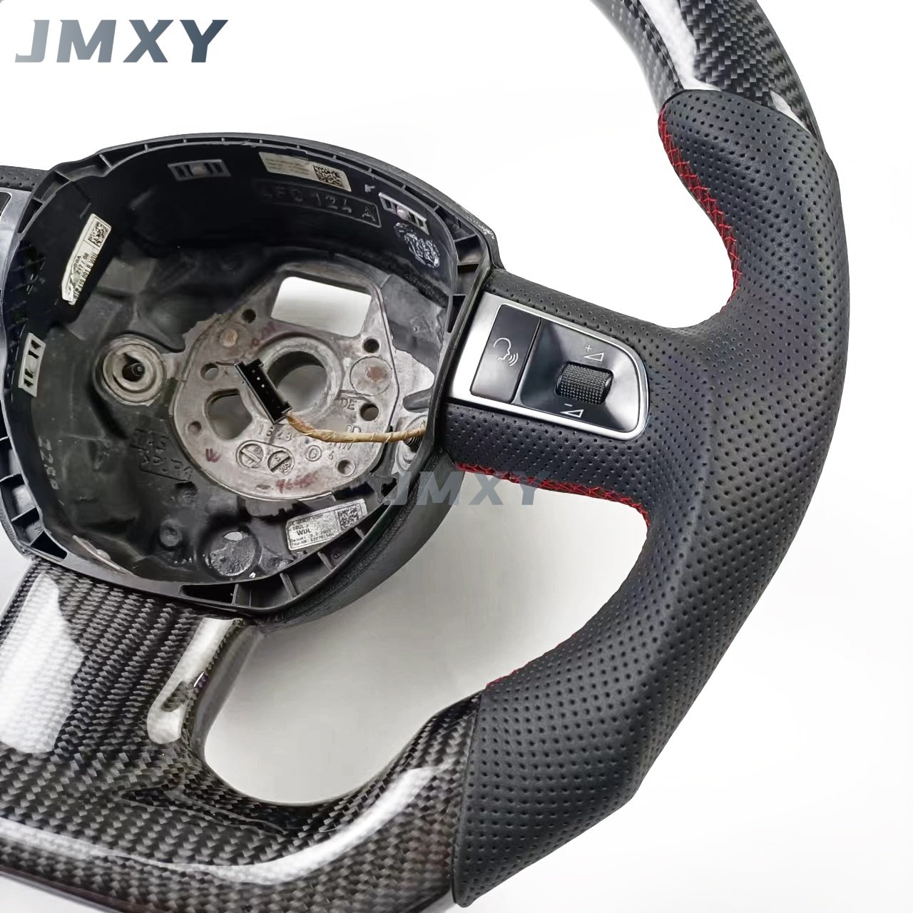 Customized carbon fiber auto parts steering wheel for Audi A3 A4 A5 A6 Q5 Q7