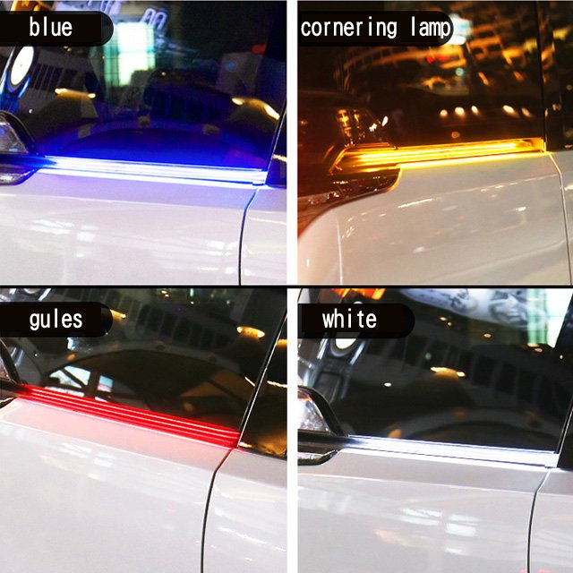Modification of Door Slide Light, Body Turn signal Light, Led Running Atmosphere Light Alphard/Vellfire 30 Series