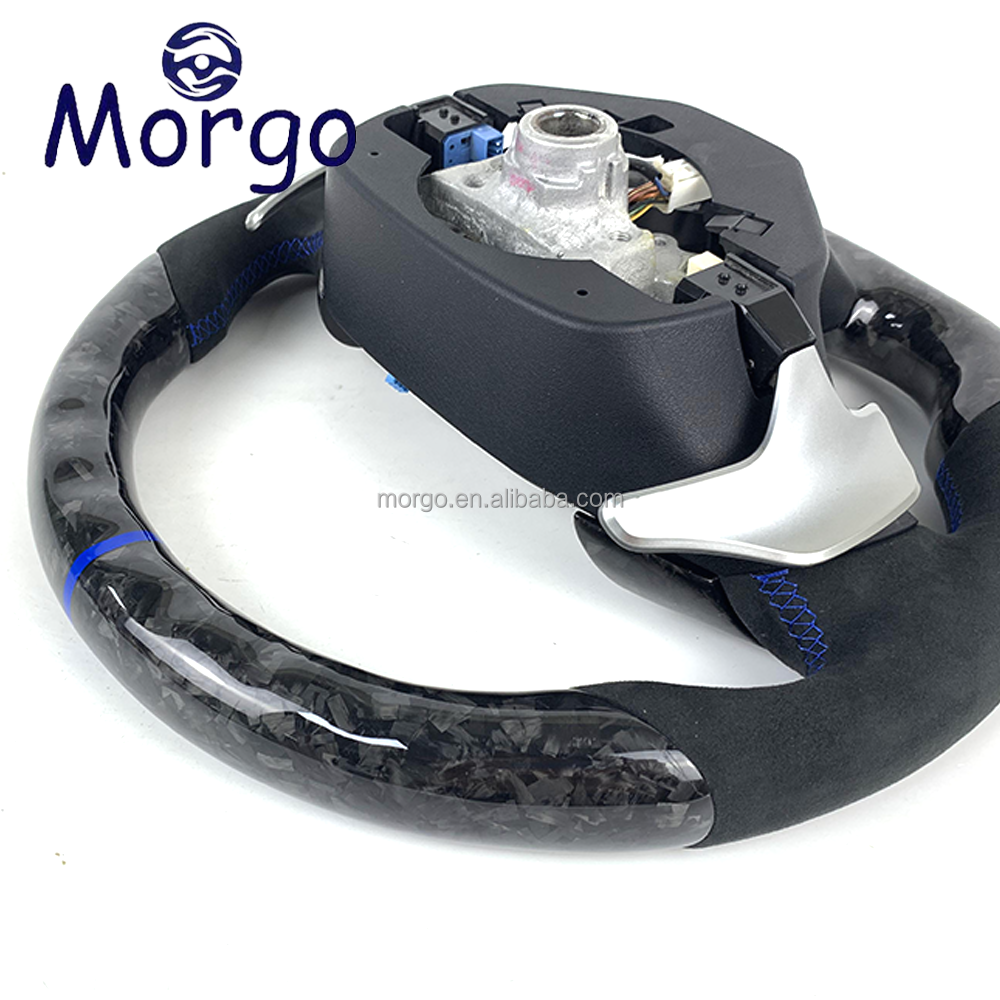 Cars accessories for Lexus IS200 IS250 IS300 RX350 ISF Customized forged carbon fiber steering wheel LED upgrade design