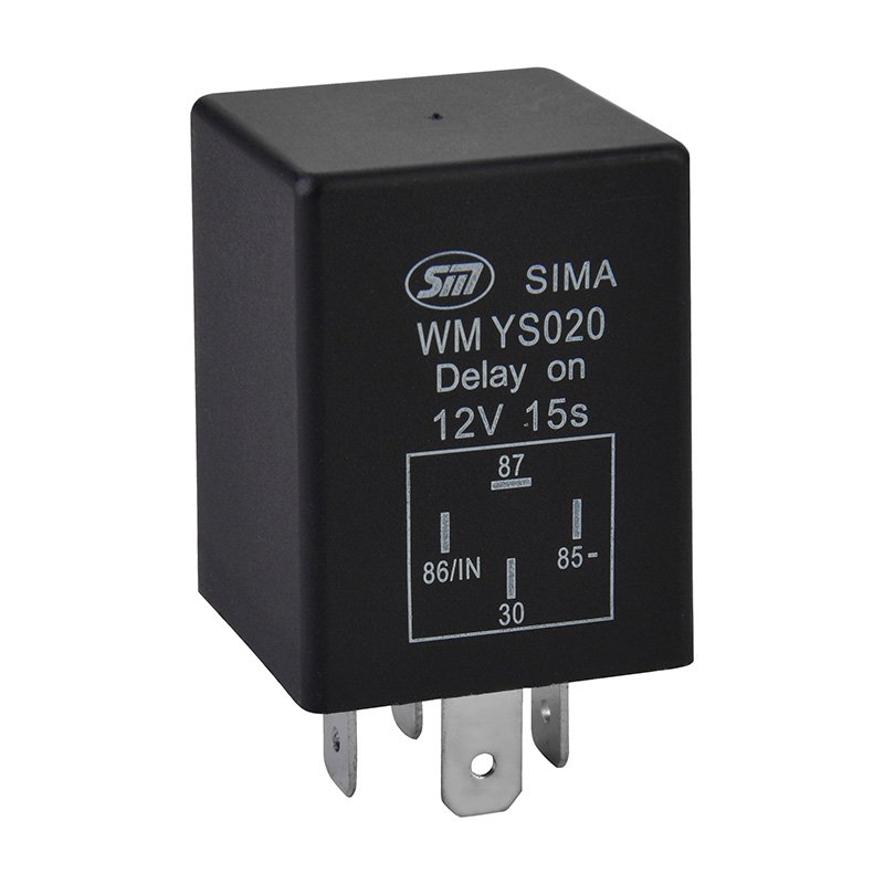 12 Volt Auto Timer Delay Relay 24v Dc Relay 12v 4 Pin Delay On/off Switch with Metal Bracket WM YS020