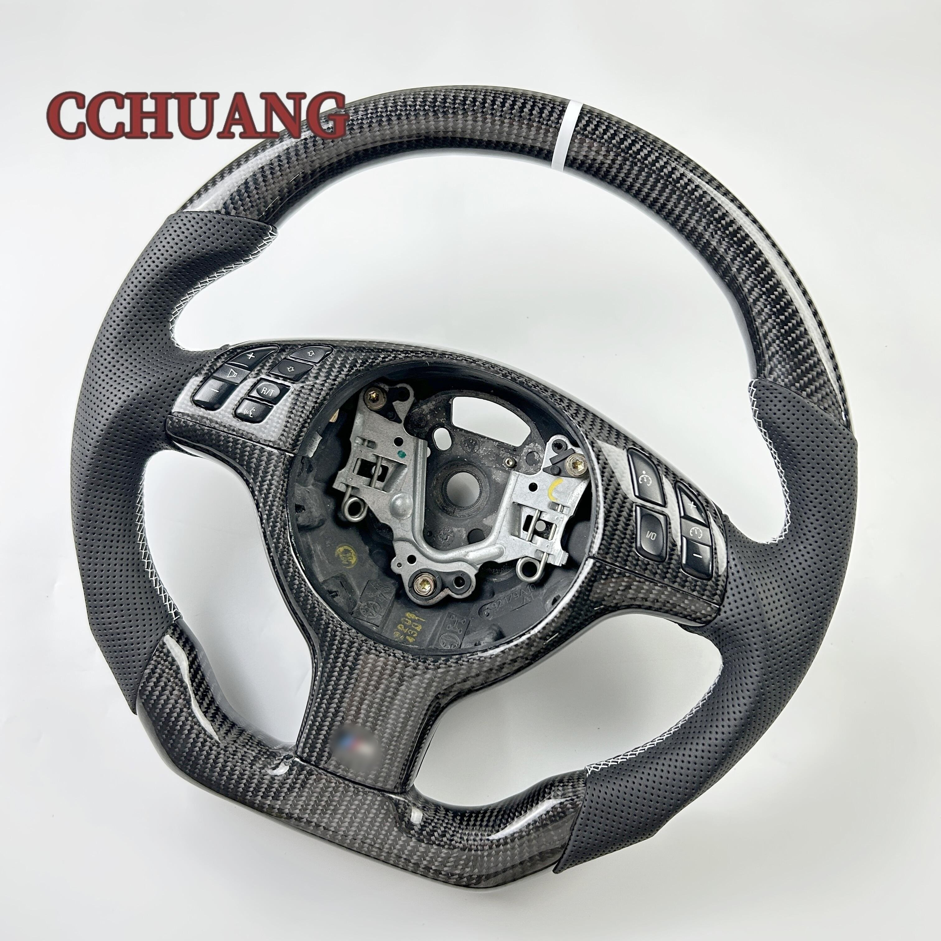 High quality automotive carbon fiber accessories for the BMW E46 E39 M3 100% carbon fiber steering wheel