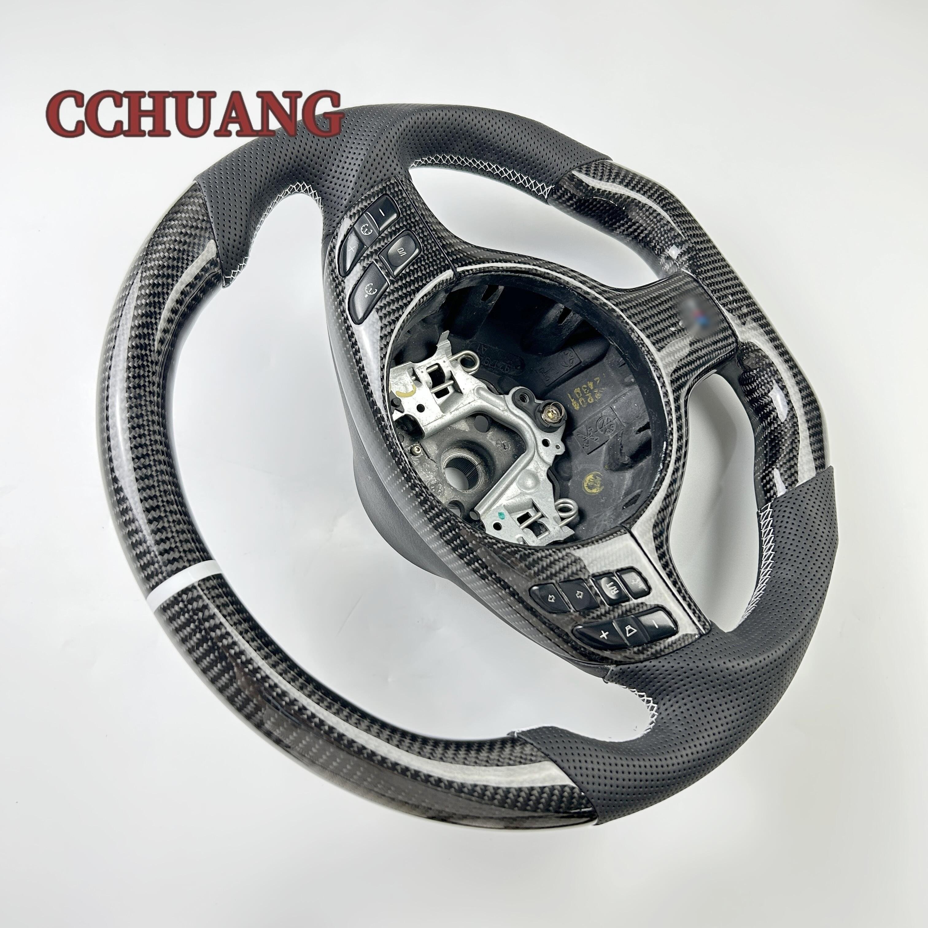 High quality automotive carbon fiber accessories for the BMW E46 E39 M3 100% carbon fiber steering wheel