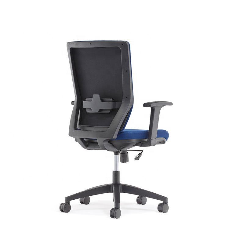 Home Office Swivel Armrest Mid Back Fabric Office Work Computer Task Swivel Ergonomic Chair Executive Office Chair