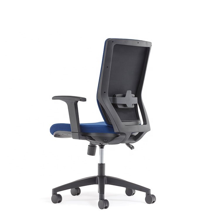 Home Office Swivel Armrest Mid Back Fabric Office Work Computer Task Swivel Ergonomic Chair Executive Office Chair